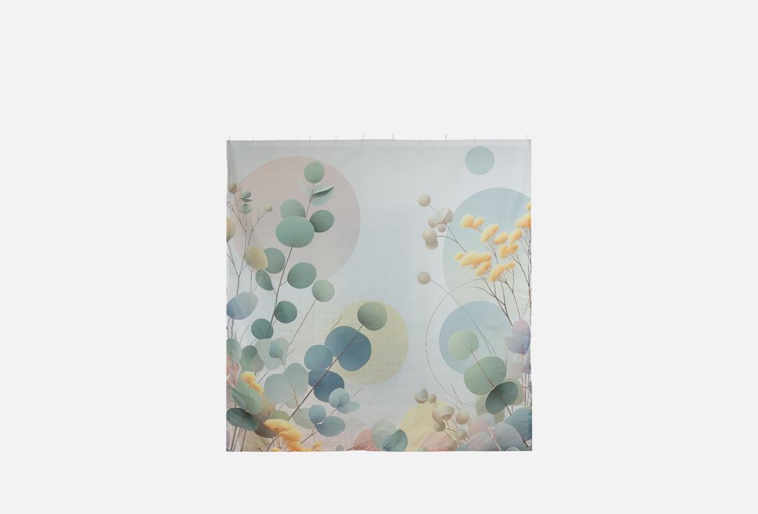 Изображение товара Штора для ванной JoyArty Ветки эвкалипта 180х200 см