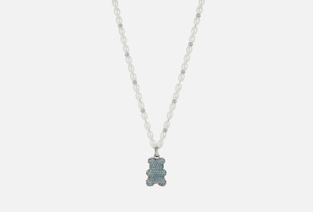 Изображение товара Чокер Komsi Brand Bear Fianit Pearl