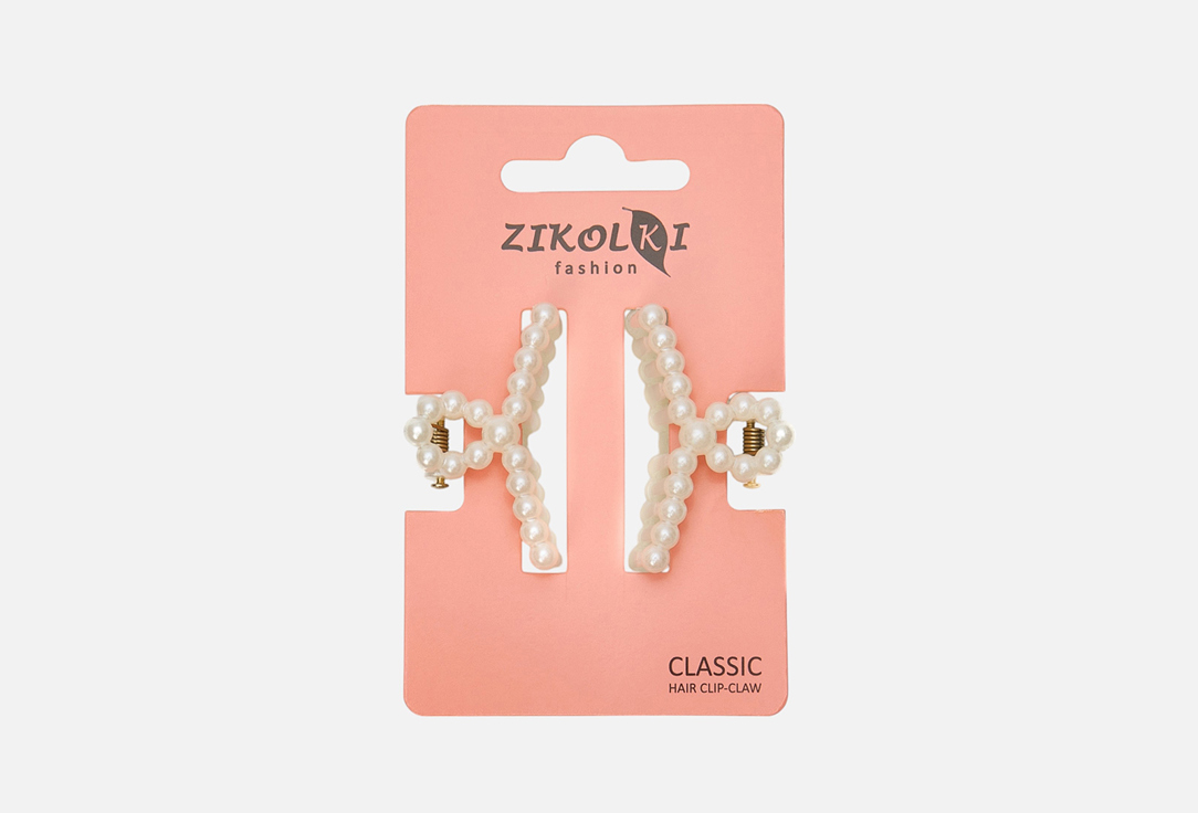 

Крабики для волос ZIKOLKI STORE, Жемчужные 2 шт