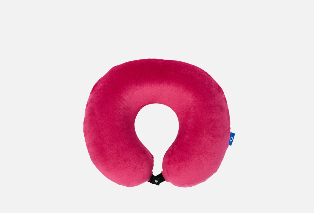 Изображение товара Подушка Blue Sleep для шеи, Travel, розовый, 29х30