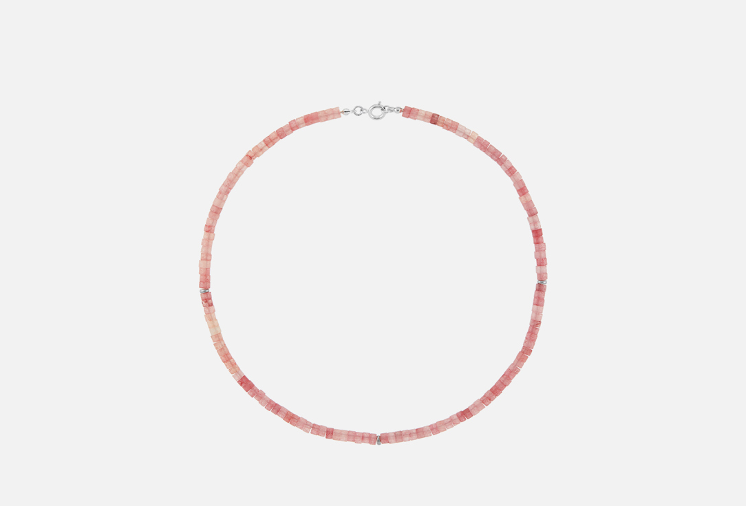 

Ожерелье RINGSTONE, Pink chalcedony 1 шт