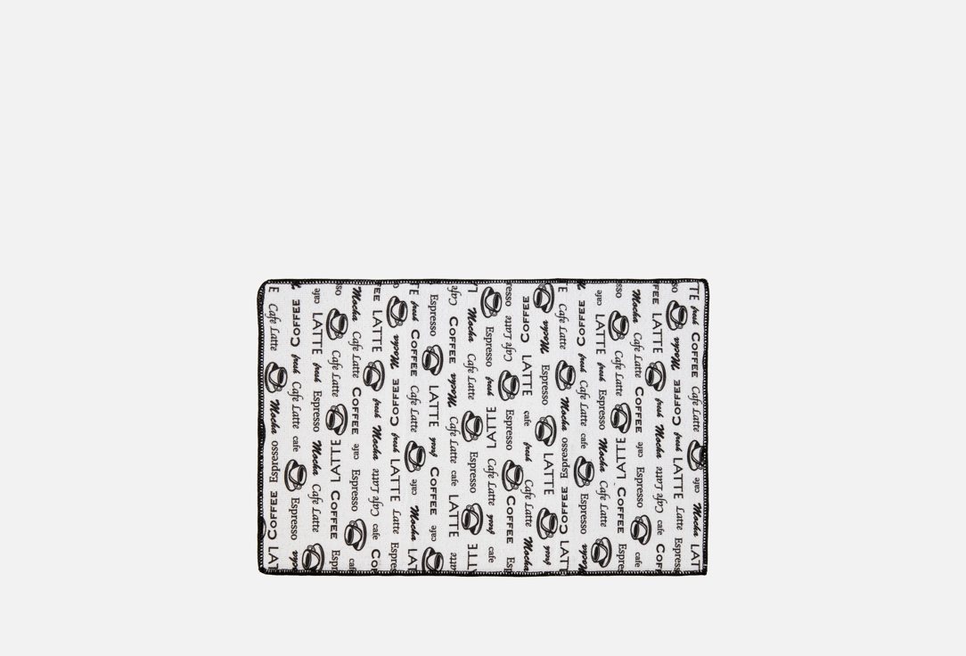 

Коврик для сушки MIA CARA, Принт, Сoffee break, черный, 31х47 см 1 шт