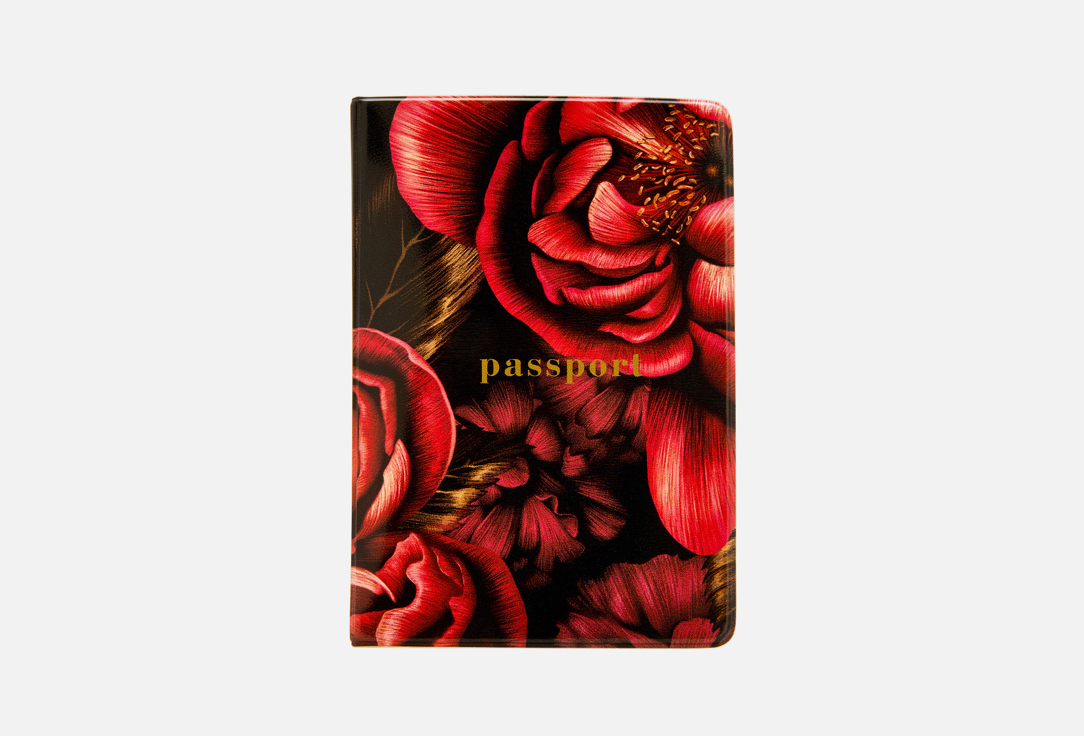 

Обложка для паспорта MIA CARA, Принт, Red Peony 1 шт