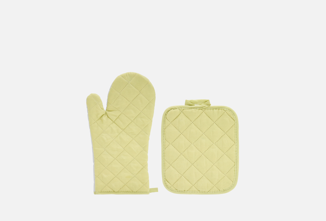 Изображение товара Кухонный набор Mia Cara Olive, прихватка, рукавица