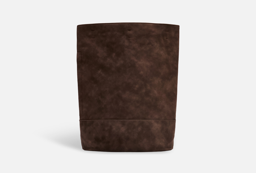 Изображение товара Женский коричневый матовый рюкзак NSTC.Moscow из искуственной замши для города и путешествий