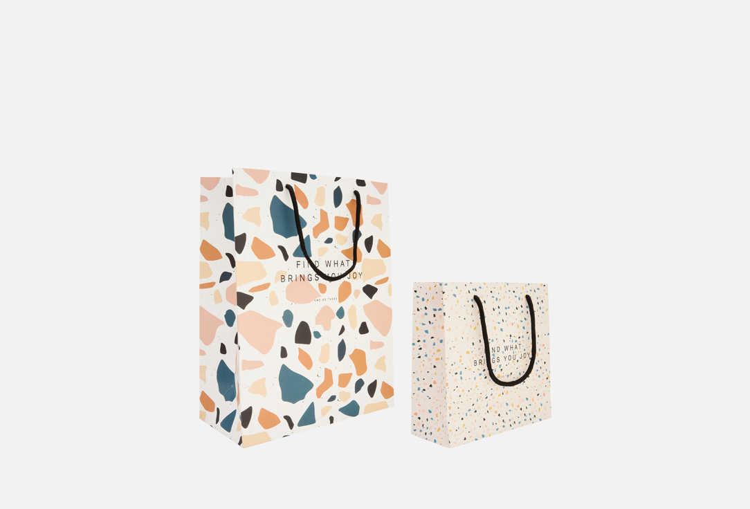 

Набор Подарочных пакетов BE SMART, Terrazzo 2 шт