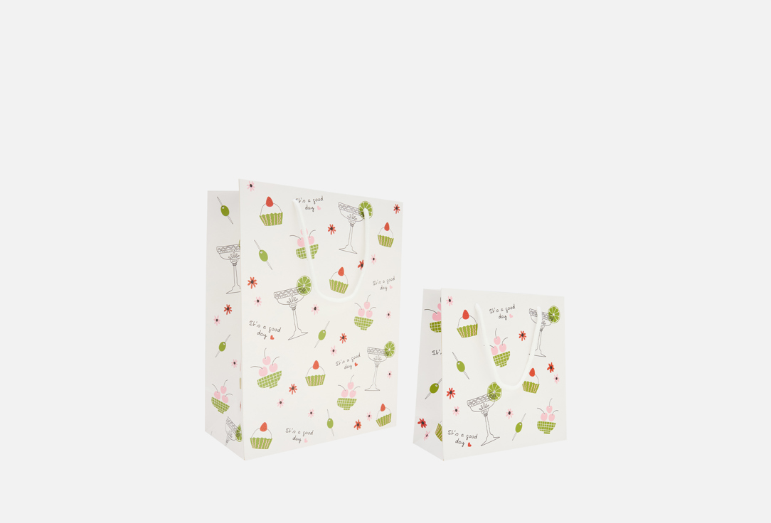 

Набор Подарочных пакетов BE SMART, Bonjour 2 шт