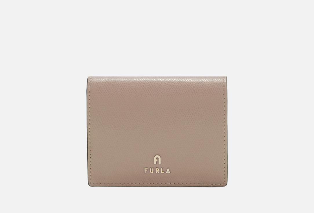 Изображение товара Кошелек кожаный FURLA CAMELIA S COMPACT BIFOLD COIN Stucco Gray/ballerina
