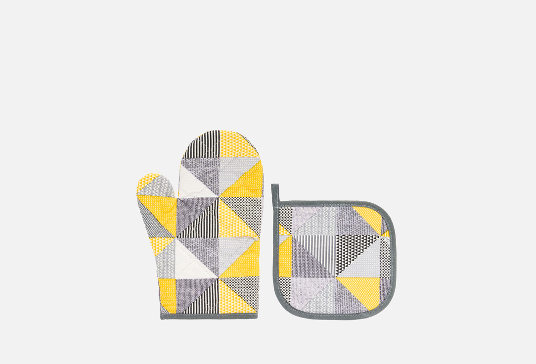 

Кухонный набор прихватка, рукавица УНИСОН, Принт, New Jersey 2 шт