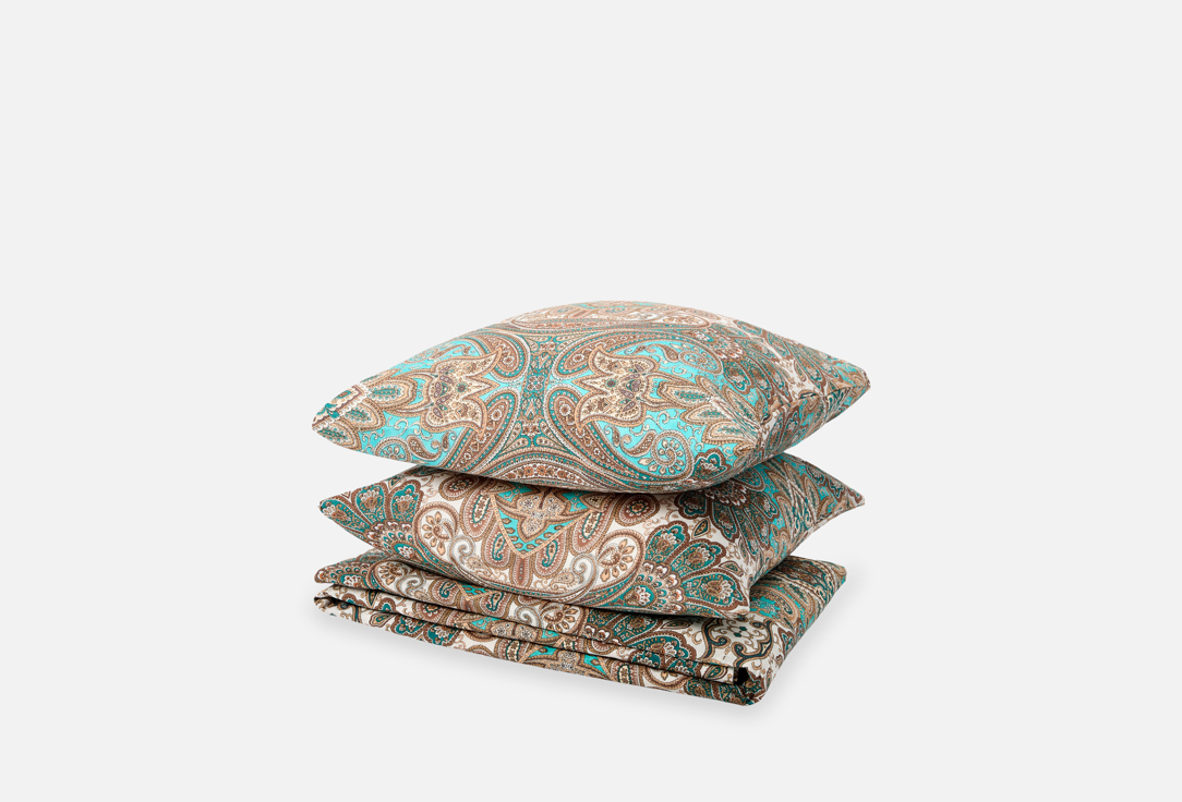 Изображение товара Комплект постельного белья Mia Cara Малахитовая шкатулка 2-спальный бязь 200х200