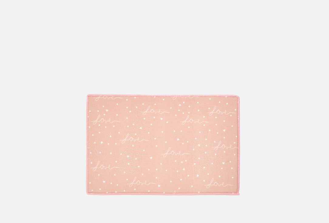 

Коврик для сушки УНИСОН, Принт, Love, бежевый, 31х47 см 1 шт