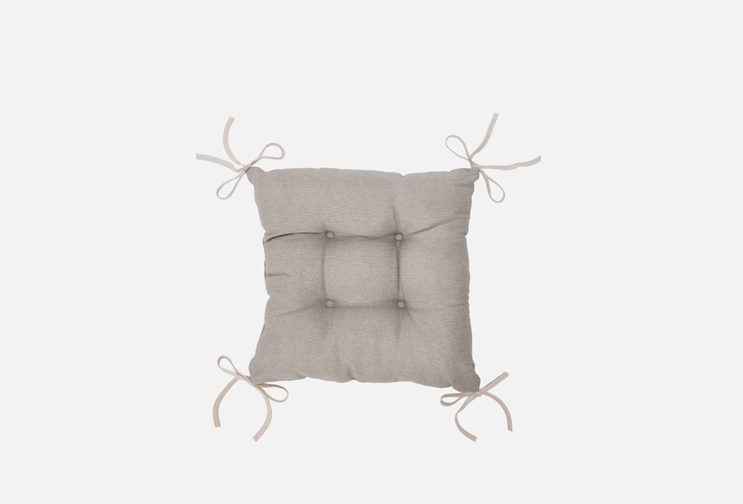 

Комплект подушек на стул УНИСОН, Серый, Basic, светло-серый 2 шт