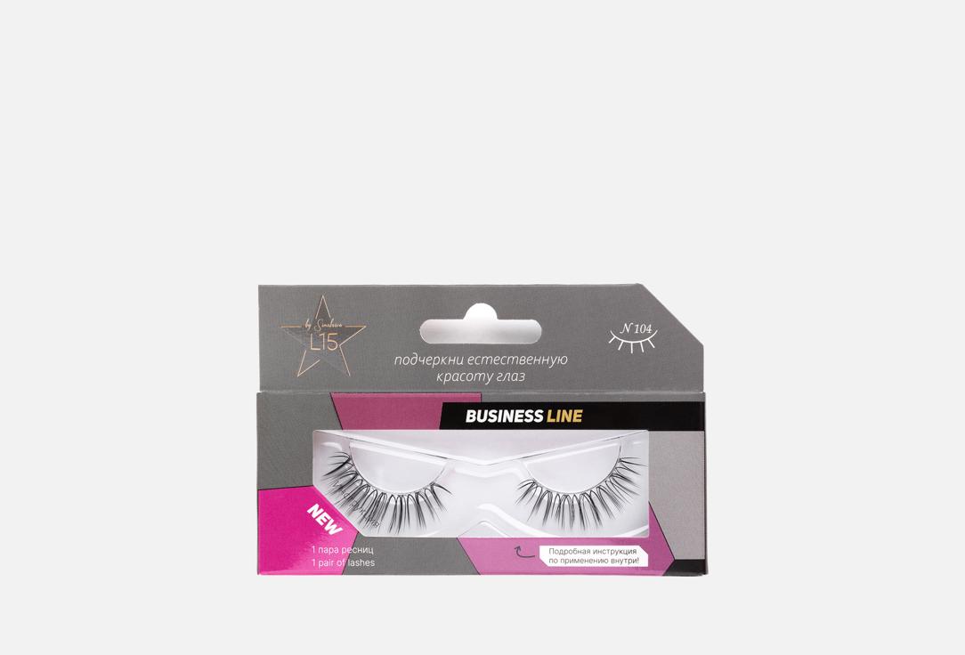 Изображение товара Накладные ресницы Star L15 N104 - высококачественные ресницы для макияжа глаз