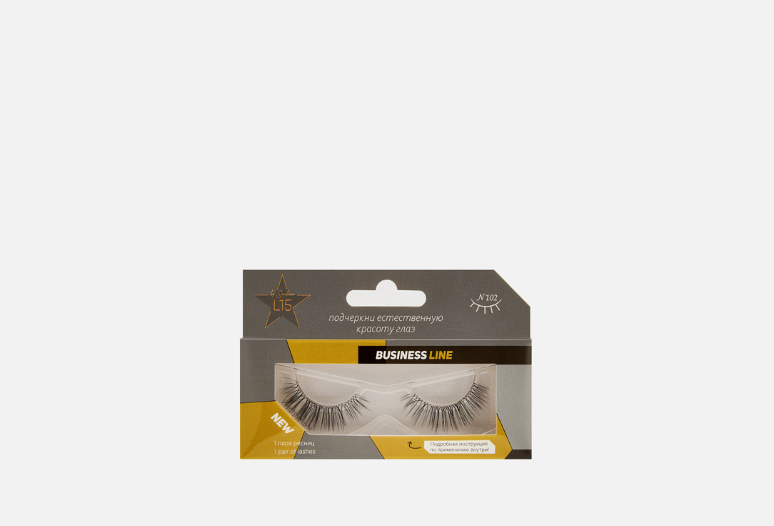 Изображение товара Накладные ресницы Star L15 False Eyelashes N102