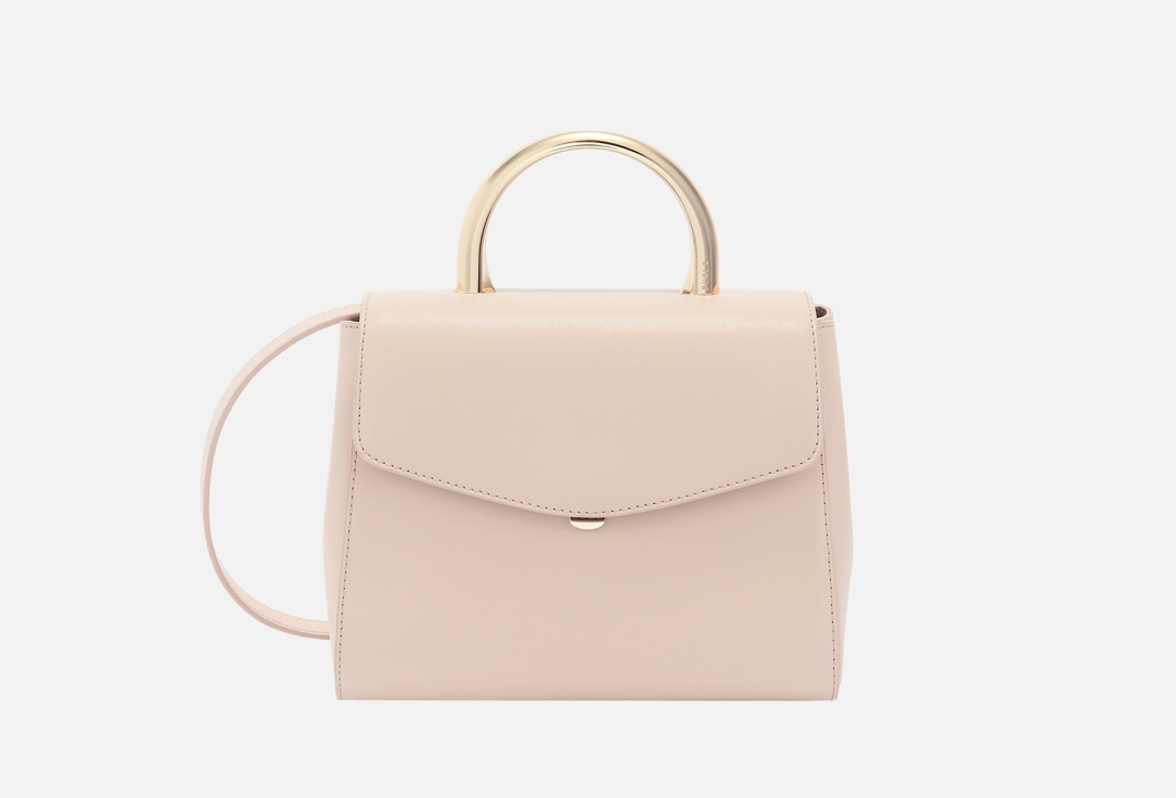 Изображение товара Женская кожаная мини-сумка Furla Meridiana с ручкой и ремнем AZALEA