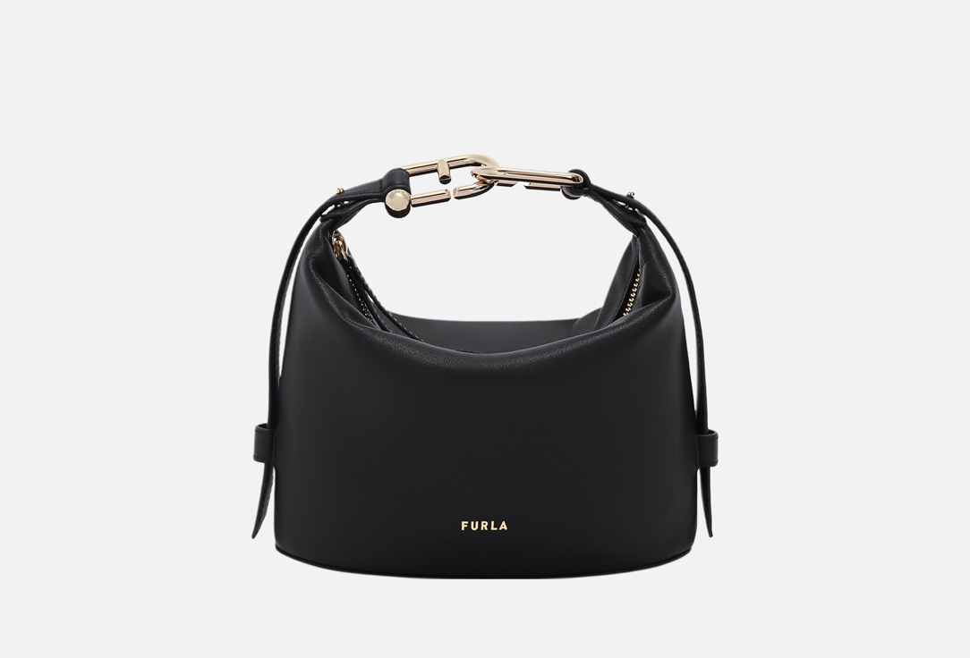 Изображение товара Сумка Furla Nuvola Mini из телячьей кожи с ручкой и ремнем