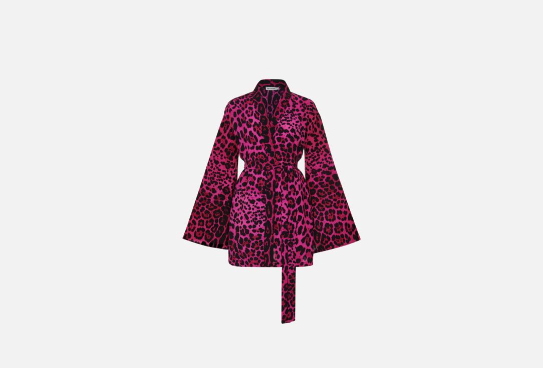 Изображение товара Халат кимоно Art Of Soul Леопард фуксия для женщин