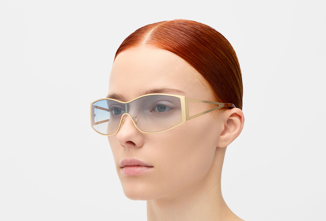 Изображение товара очки - маска RUXARA голубые