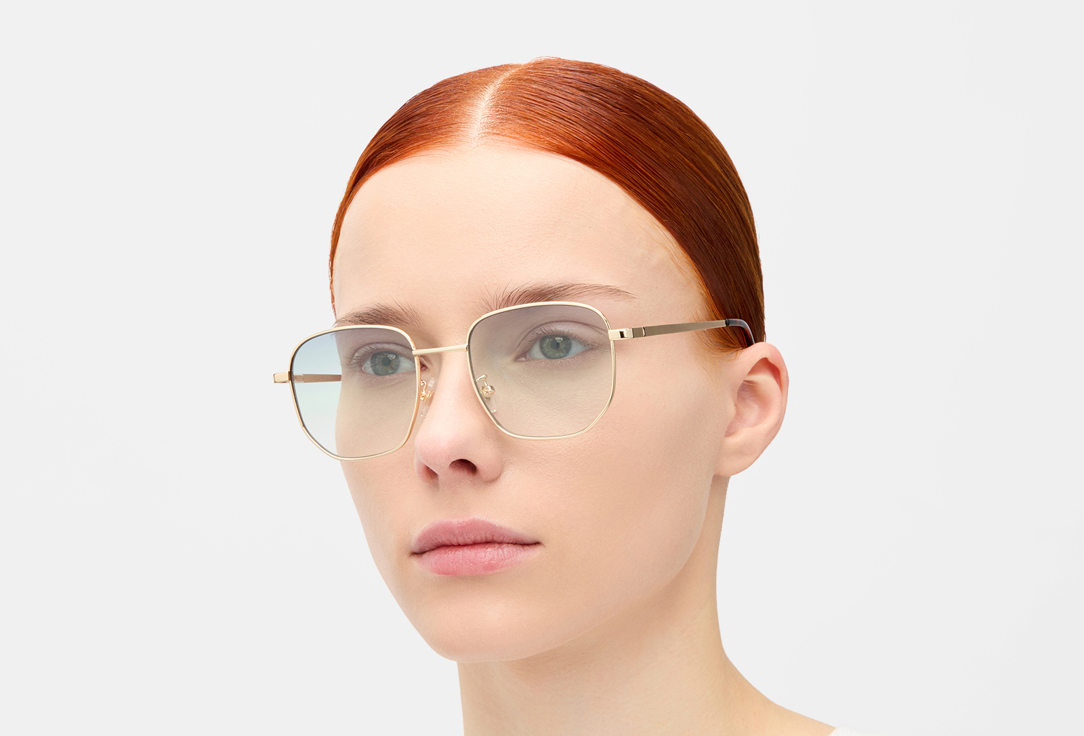 Изображение товара очки-трапеции RUXARA голубые