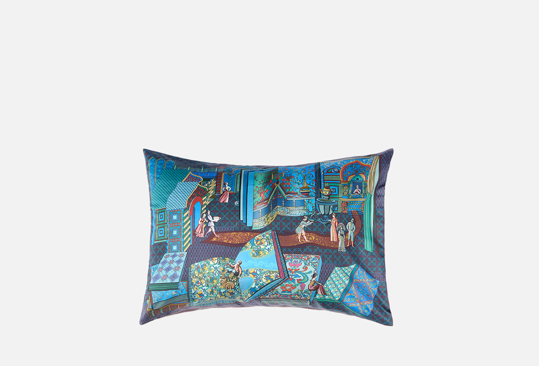 Изображение товара Наволочка Mollen Теремок из мако сатина 50х70 см