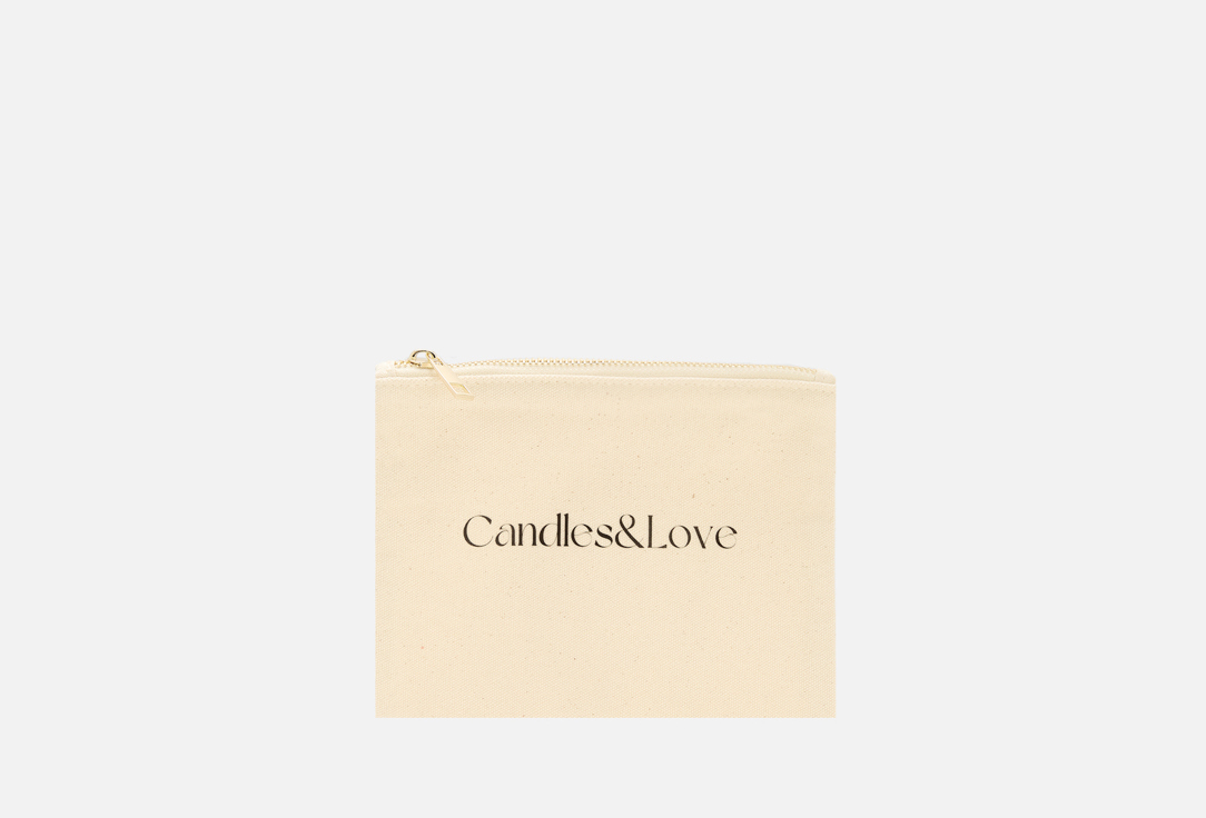 

косметичка CANDLES&LOVE, Бежевый, Бежевая