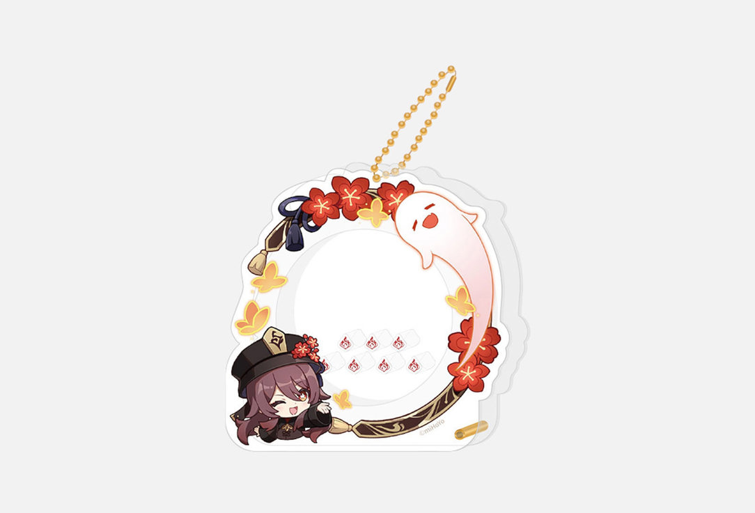 

Чехол для значка GENSHIN IMPACT, Genshin Impact Avatar Hu Tao 1 шт