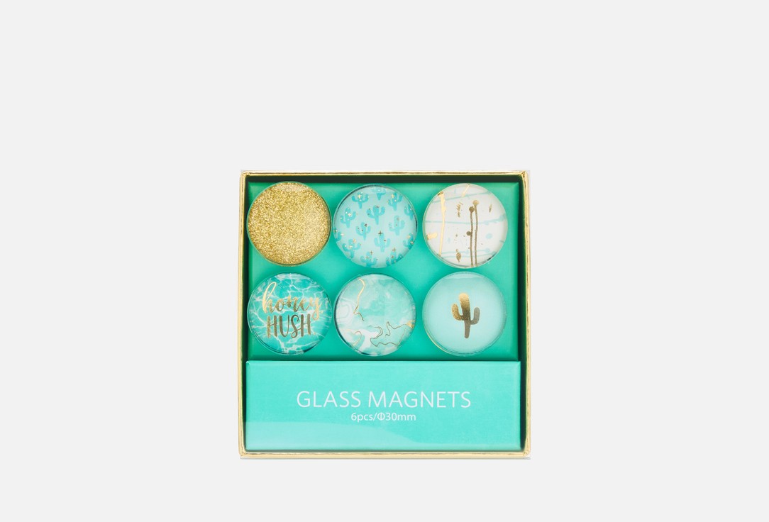 Изображение товара Набор магнитов N Family Mojito круглые стеклянные яркие оригинальные