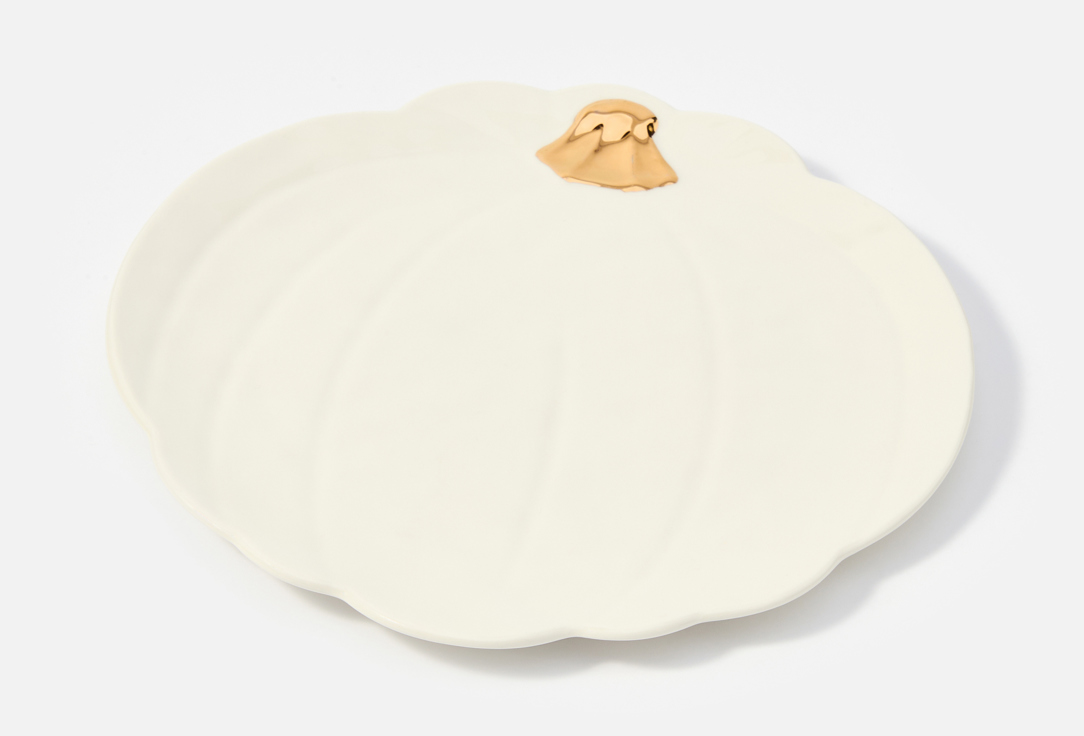 

Тарелка десертная MYATASHOP, Белый, Harvest Collection Тыква, 21 см 21 см