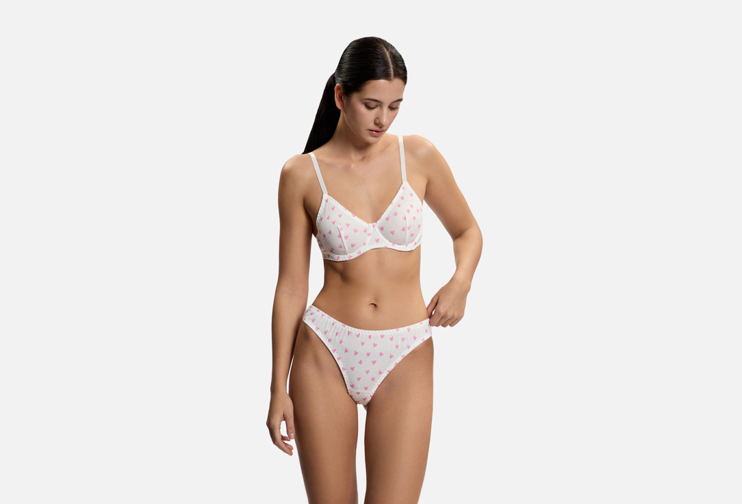 Комплект нижнего белья 2NIGHT WEAR Love розовый XS мл