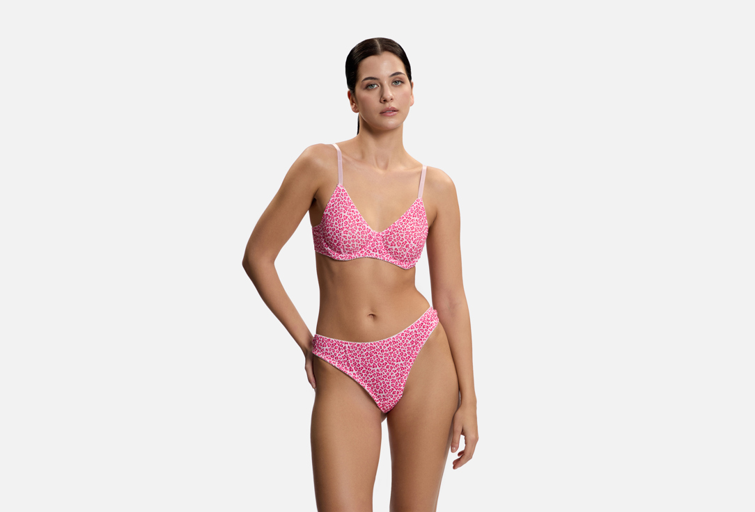 Изображение товара Комплект нижнего белья 2Night Wear leo розовый M для женщин белье с косточками