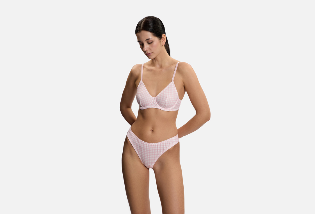 Изображение товара Комплект нижнего белья 2Night Wear cell розовый женский прозрачный базовый комфорт