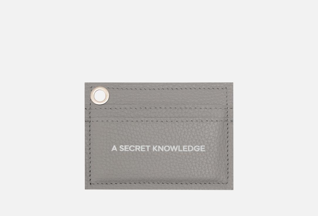 

картхолдер A SECRET KNOWLEDGE, Gray 1 шт