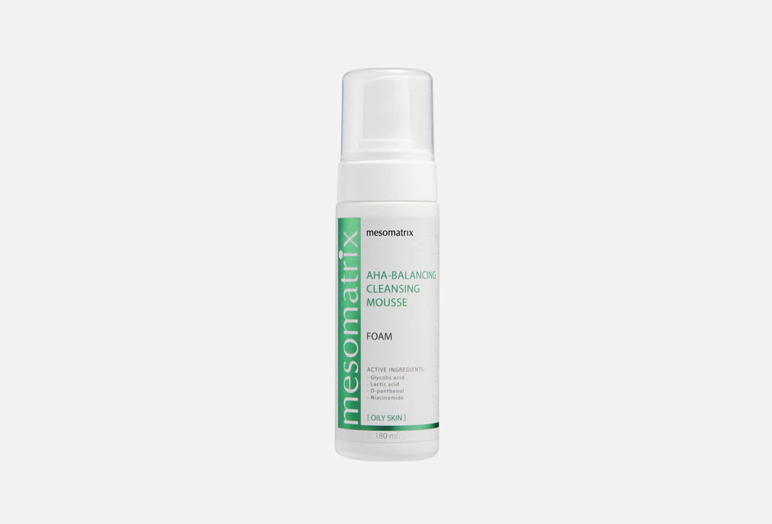 Aha-balancing cleansing mousse 180 мл