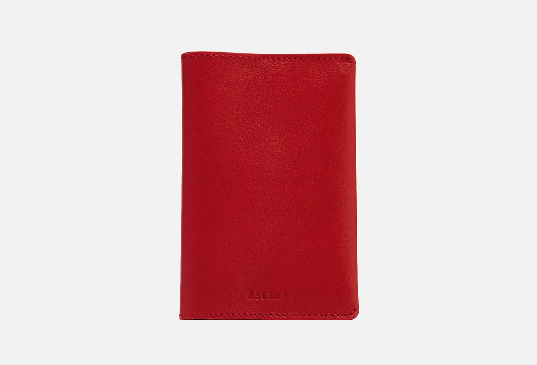 Изображение товара Обложка для паспорта Askent из натуральной кожи для женщин с отделениями для карт