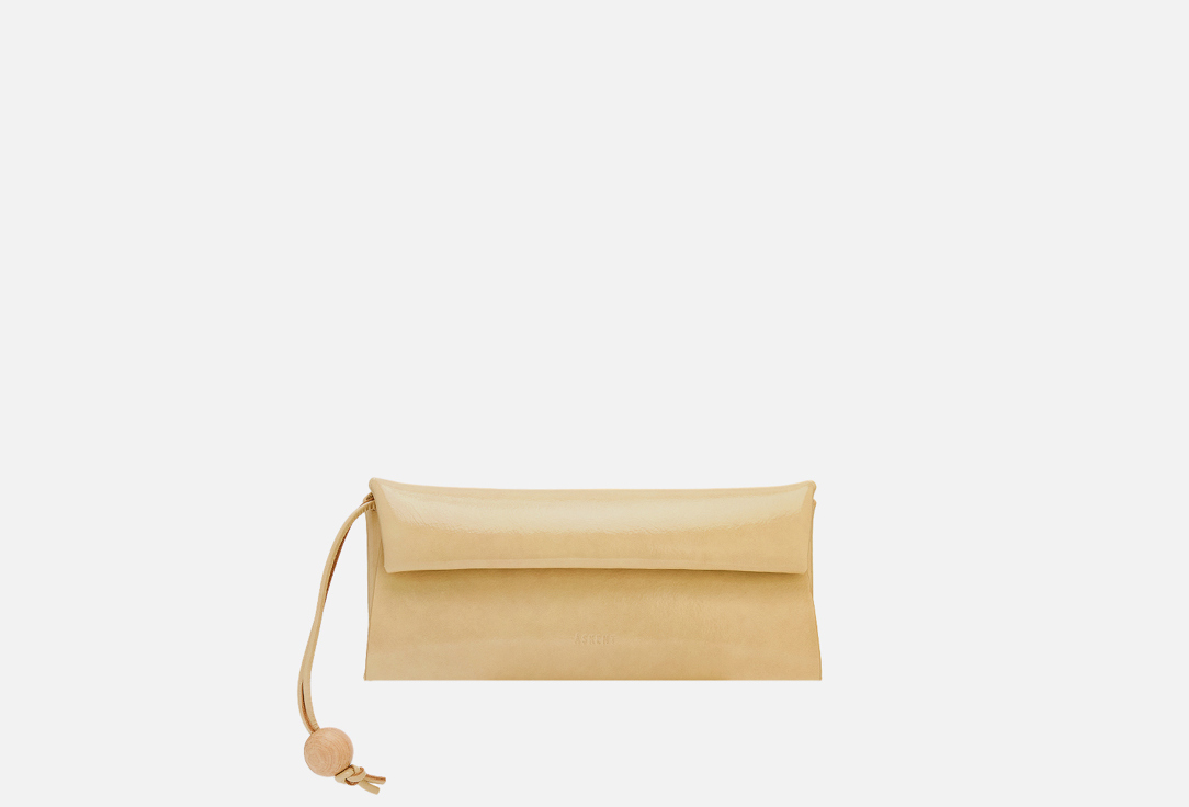 Изображение товара Портмоне Askent ENVELOPE песочное натуральная кожа женское с магнитным клапаном