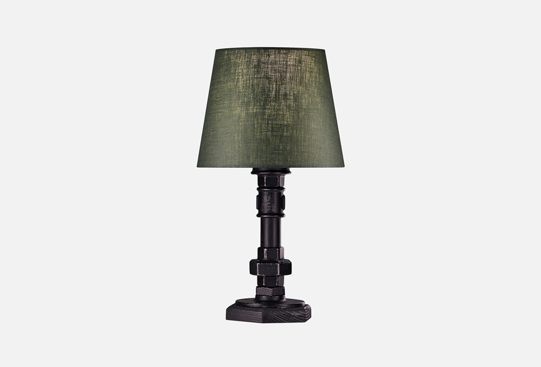 

настольная лампа из фитигов ALEXANDRIA, Зеленый, Зеленая 1 шт