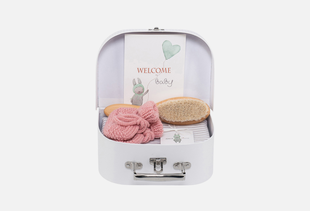 Изображение товара Набор для новорожденных Ange L'AME розовый - практичный и красивый подарок