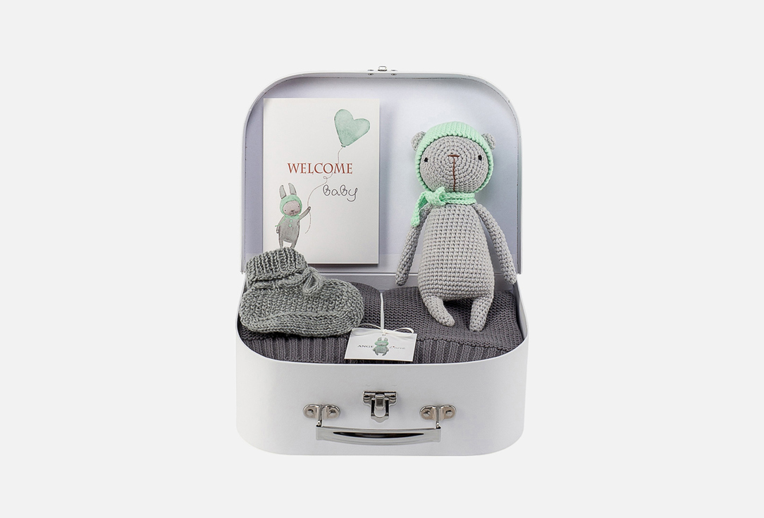 

Набор для выписки из роддома ANGE L'AME, Серый, Серый 5 шт