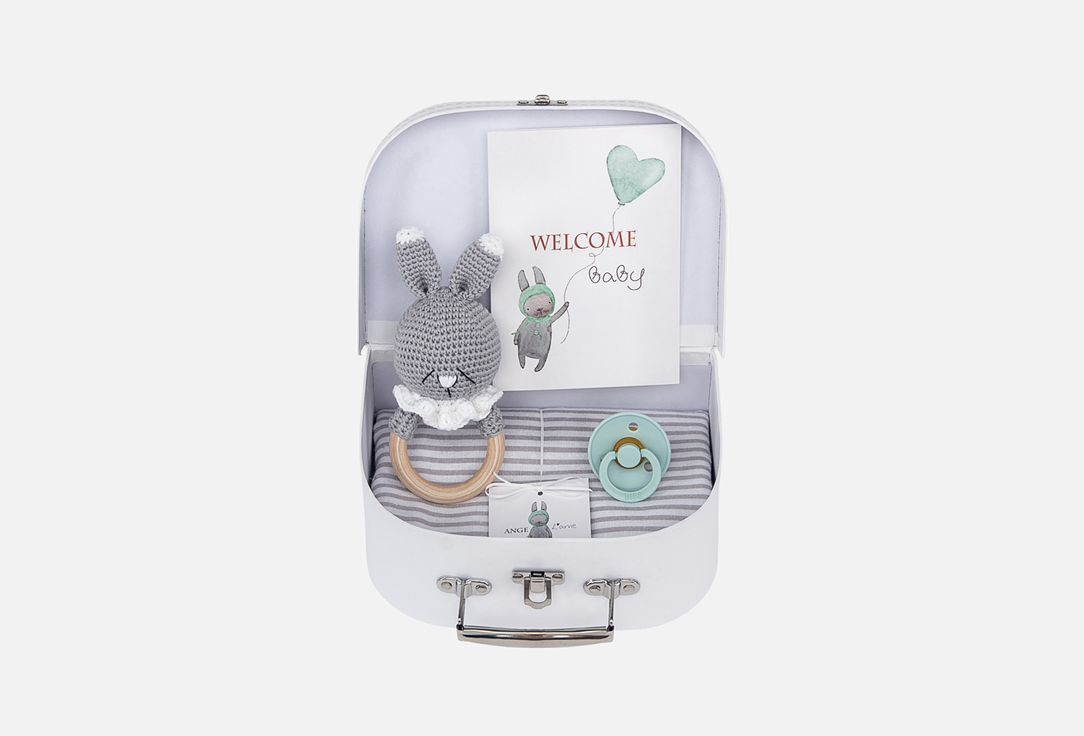 

Набор на рождение ребенка ANGE L'AME, Мятный 5 шт