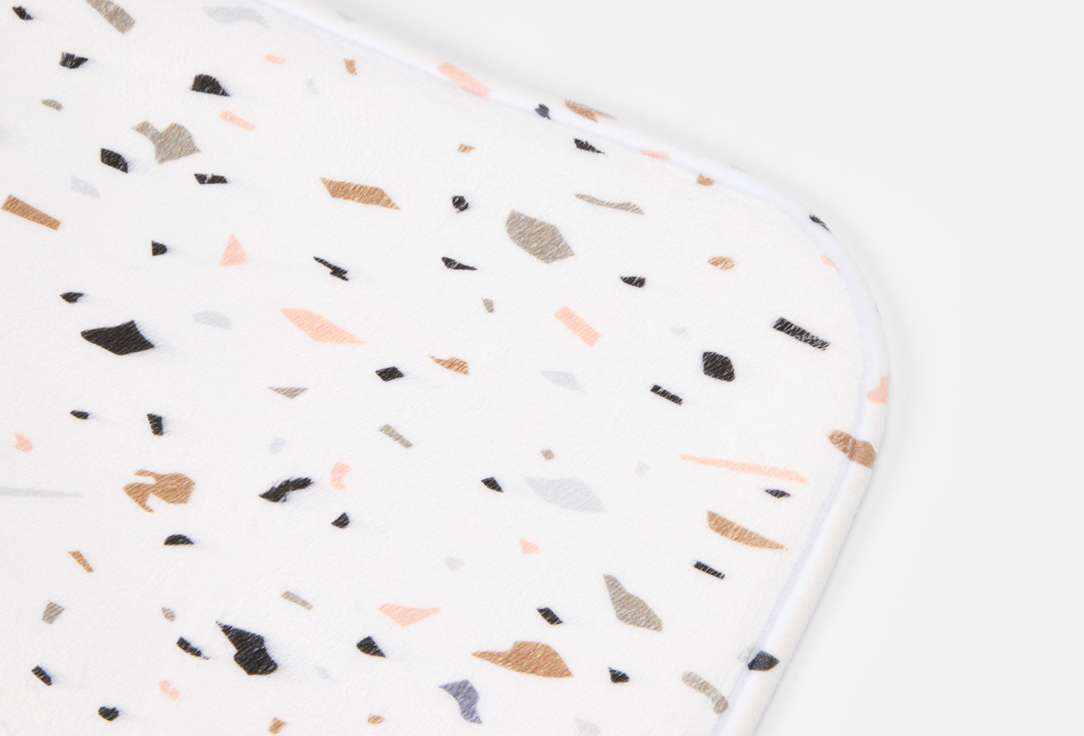 

Коврик для ванной JOYARTY, Принт, Терраццо, 52х77 см 1 шт