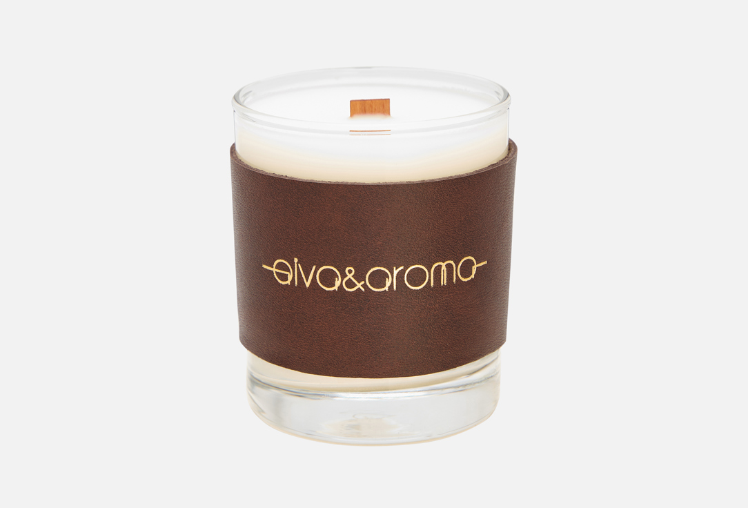 

Ароматическая свеча AIVA&AROMA, Малина и зелень 190 мл