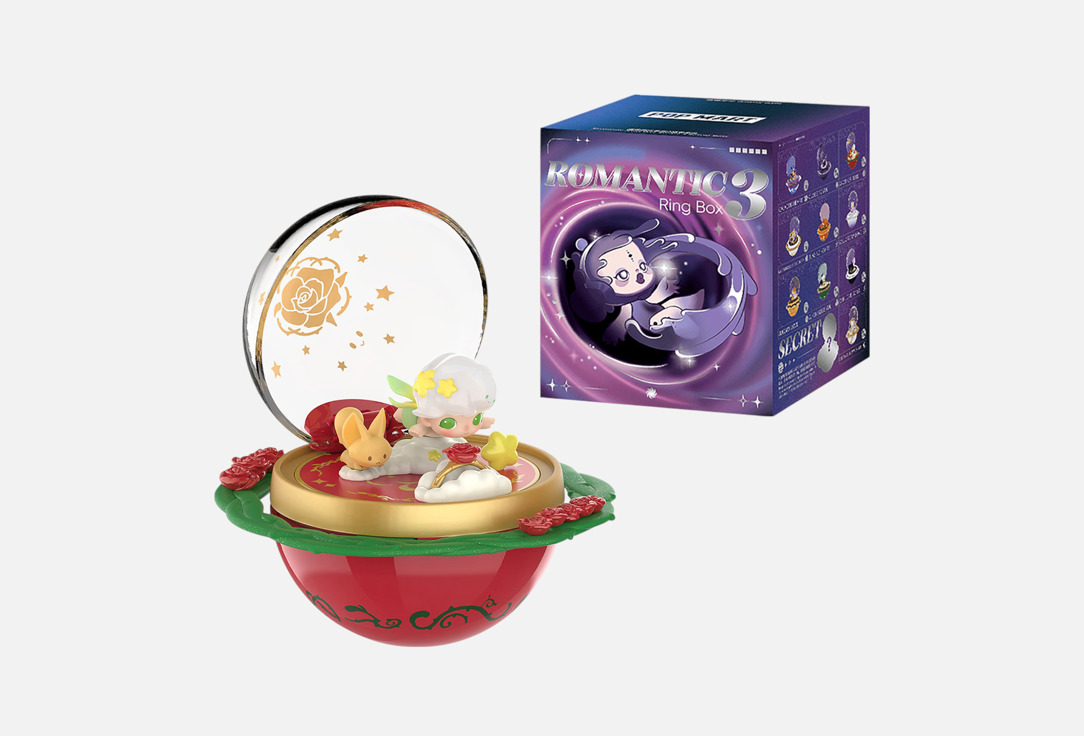 

Коллекционная фигурка POP MART, Romantic Ring Box Series 3 Scene