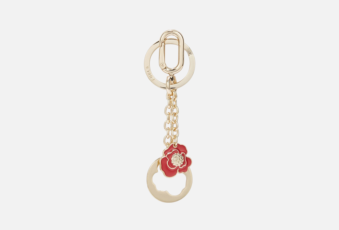 

Брелок FURLA, Красный, CRYSTAL KEYRING POPPY