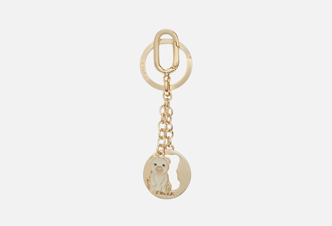 Изображение товара Брелок FURLA CRYSTAL KEYRING BEAR для женщин металлический с эмалью