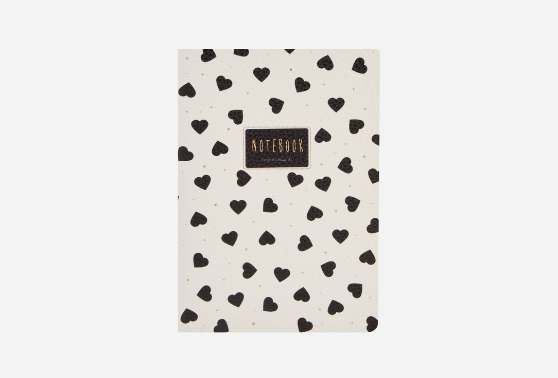 Изображение товара Тетрадь Bruno Visconti Black&White, Сердечки a5
