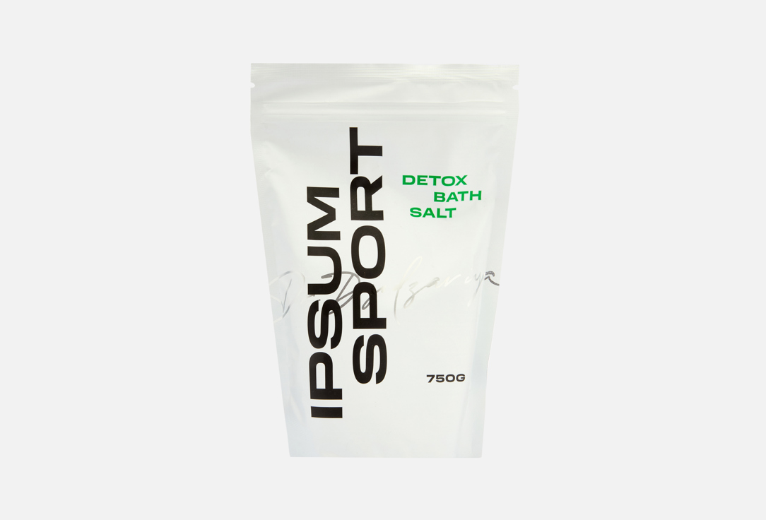 Изображение товара Соль для ванн IPSUM детокс c маслами бергамота и мяты