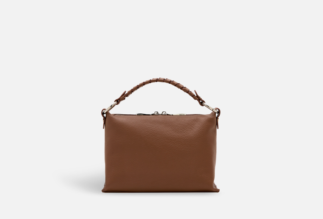 Изображение товара Женская кожаная сумка хобо Afina 760 с регулируемым ремнем и ножками