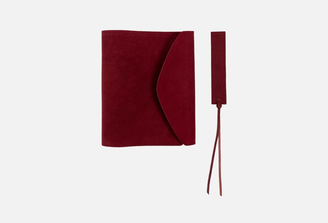 Изображение товара Блокнот на кольцах COMMABURO кожаный, красный