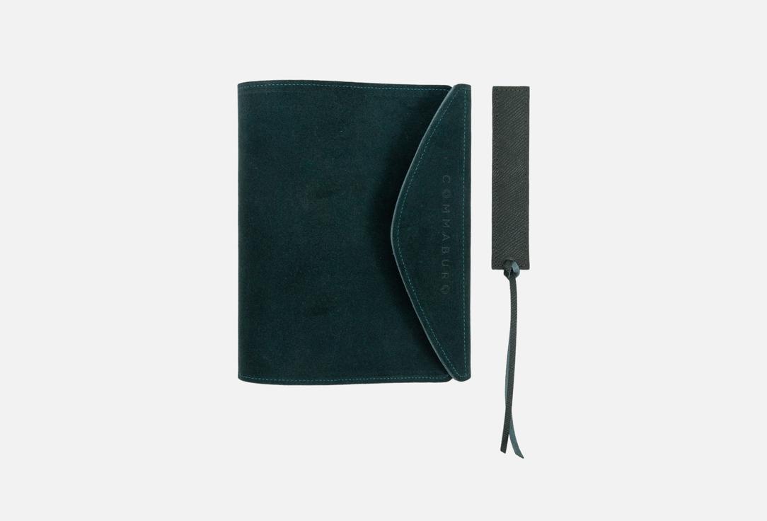 Изображение товара Блокнот на кольцах COMMABURO кожаный, зеленый