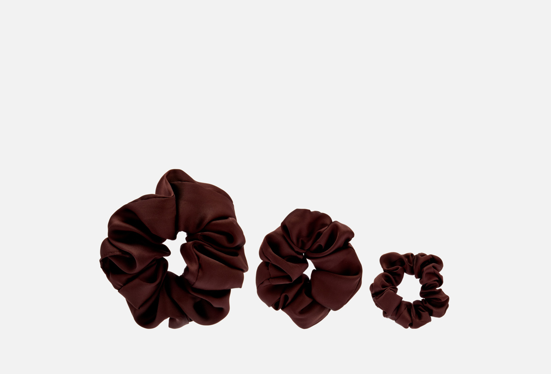 

Набор резинок для волос YOUR HOUSER, Коричневый, Coffee Set 3 шт